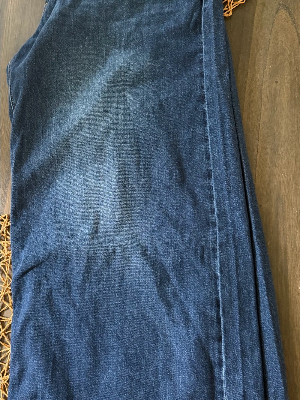 Levi's Women’s  Middy Wide Leg Ankle Jeans - Dark Blue - Picture 3 of 4